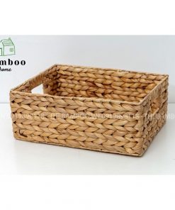 Giỏ bèo lục bình chữ nhật - Giỏ mây tre - The bamboo