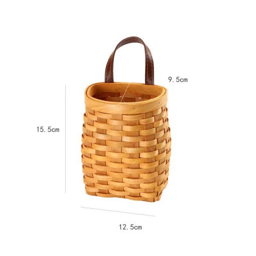 Các loại giỏ gỗ decor  - Giỏ mây tre - Bamboo Home