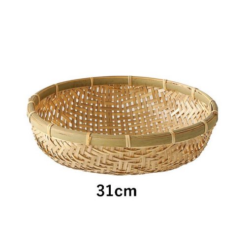 Rổ tre tròn đan thưa phiên bản đặc biệt - The bamboo