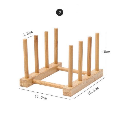 Lót nồi 2 lớp tre xuất Hàn Quốc - dế lót chống nóng, bóng, trượt  - Bamboo Home