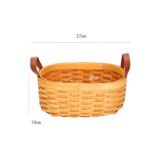 Rổ trang trí mây tre decor - Giỏ mây tre - Bamboo Home