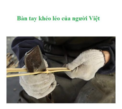 Rổ tre oval đan thưa cao cấp - Rổ mây tre - The bamboo