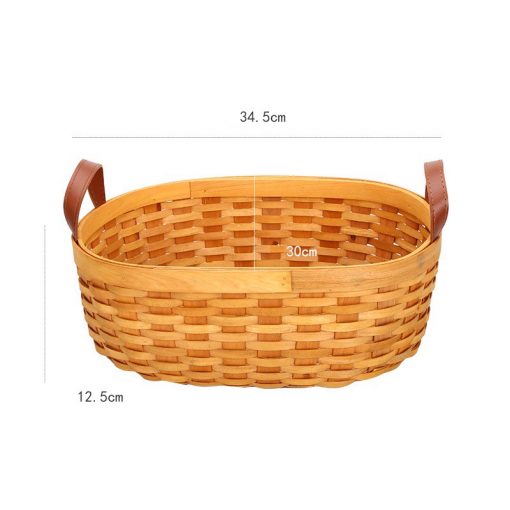 Các loại giỏ gỗ decor  - Giỏ mây tre - Bamboo Home