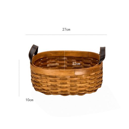 Rổ trang trí mây tre decor - Giỏ mây tre - Bamboo Home