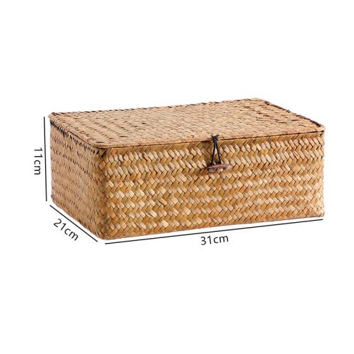 Hộp mây tre đan cói - Giỏ mây tre – The bamboo