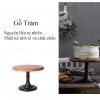 Khay gỗ tràm đựng bánh gato - Đế gỗ tràm đựng bánh cup cake