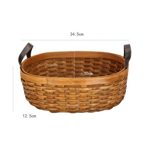 Các loại giỏ gỗ decor  - Giỏ mây tre - Bamboo Home