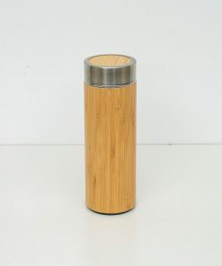Bình nước giữ nhiệt vỏ tre - The bamboo