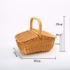 Giỏ Picnic phong cách Bắc Âu - Mây tre đan - BamBoo Home