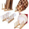 Giá kệ đỡ bát đĩa tre tự nhiên ( Tháo rời )