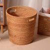 Giỏ guột tròn đựng quần áo - Giỏ mây tre - The bamboo