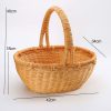 Giỏ mây tre picnic phong cách Bắc Âu - Mây tre đan - BamBoo Home