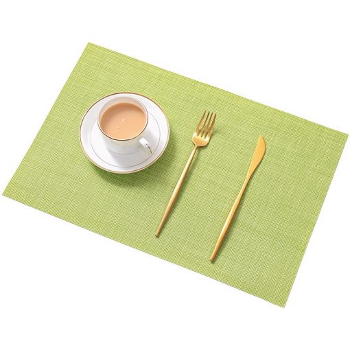 Table Mat Lót bàn ăn - Phong cách châu Âu - Lót bàn ăn bảo vệ môi trường - The bamboo