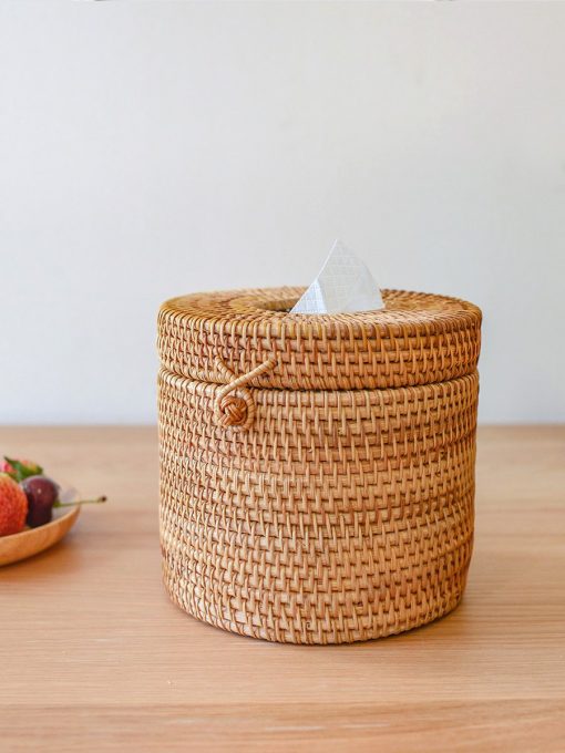 Các sản phẩm hộp giấy ăn guột - Hộp giấy ăn mây tre - Bamboo Home