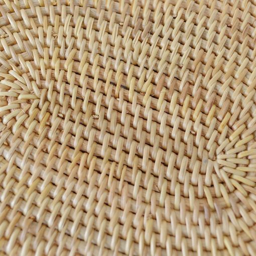 Tấm lót guột oval trang trí - lót mây tre đan - The bamboo