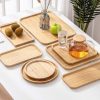 Khay tre HCN nhập khẩu  - Khay tre decor đựng bánh - Thebamboo