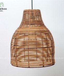 Đèn Mây Thả Trần Trang Trí - Đèn mây tre - Thebamboo