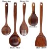 Muỗng thìa gỗ Teak chống dính chịu nhiệt độ - The Bamboo