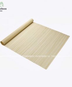 Mành tre dệt màu tự nhiên lót bàn ăn - Mành tre trang trí treo tường - The bamboo